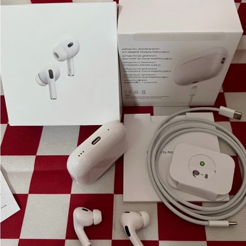 Wireless Earbuds with Charging Case - White
